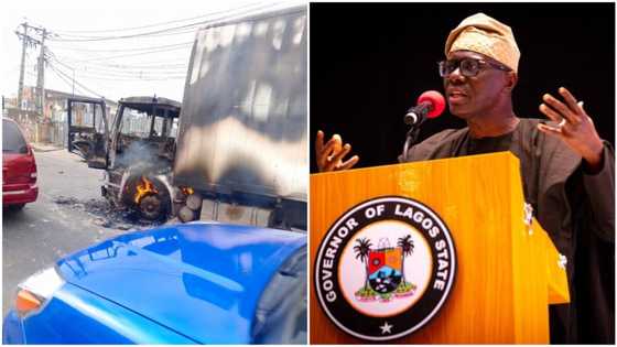 I'm devastated: Sanwo-Olu reacts to Lagos truck accident that claimed students' lives, shuts school down