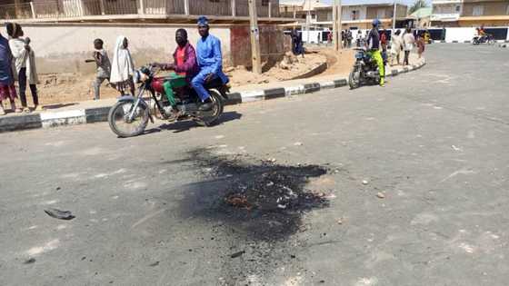 Katsina: Matasa SUn Balle Zanga-zanga Jim Kadan Bayan Buhari ya Kaddamar da Gadar Sama a Kofar Kaura