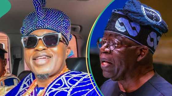 Yoruba monarch Oluwo reveals meaning of the sign on Tinubu’s signature cap