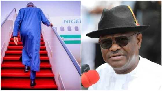 Why I won’t travel abroad for medical check-up - Nigerian governor reveals day after Buhari's UK trip