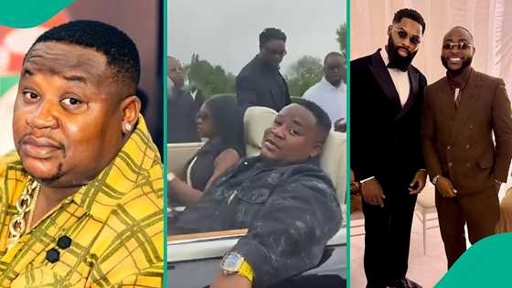 “Outside cemetery chilling”: Cubana Chiefpriest under fire over comment at Davido’s friend’s funeral