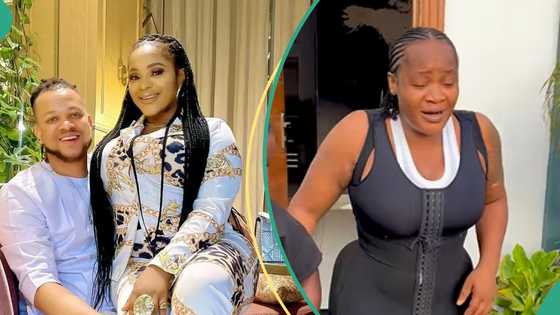 Uche Ogbodo's BBL: Actress’ husband Bobby Maris set to fix his body like wife, shares video