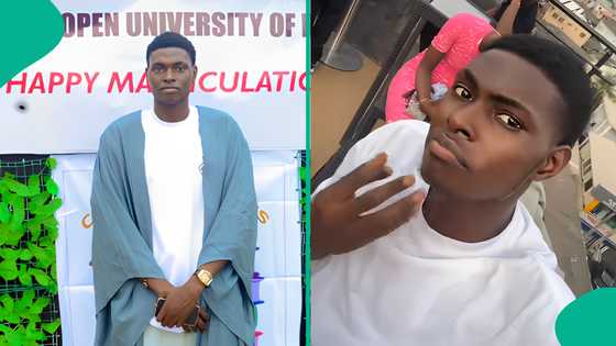 Man who wrote WAEC exam twice and UTME 3 times finally gets admitted into NOUN, celebrates online