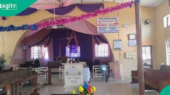 Kwara church attack: Man cries out, laments over video of church members scampering for safety