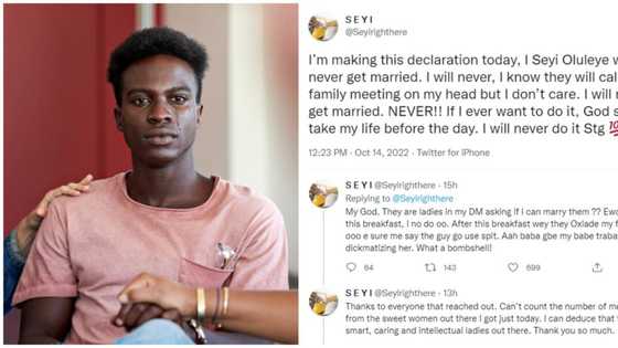 "I will never do it": Nigerian man vows never to get married after fiancée cheated on him, his tweets go viral
