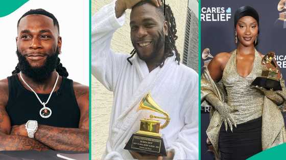 Grammy Award: Burna Boy's fan brags about ODG's achievement amid Tems' win, says "He is the first"