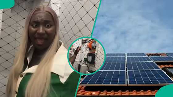 Lady cries out after spending millions on solar installation, shares how long it lasts daily