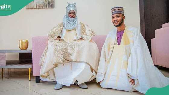 “My father has always told us”: Sanusi’s son reacts as security operatives block Kano emir’s palace