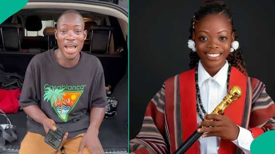 DJ Chicken disowns daughter on live video, shares real reason he abandoned her at birth
