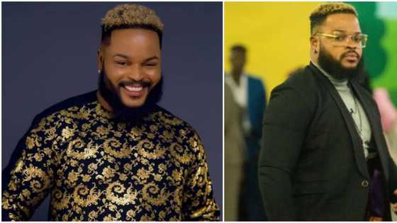 Allow the money cool first: Nigerians react as lady claims she is pregnant for Whitemoney