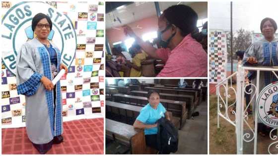 50-year-old mother of 5 returns to school, her matriculation and lecture photos spark huge reactions