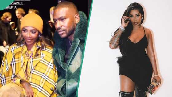 "This look is fire": Tiwa Savage makes front row at Burberry 2024 ready-to-wear fashion show
