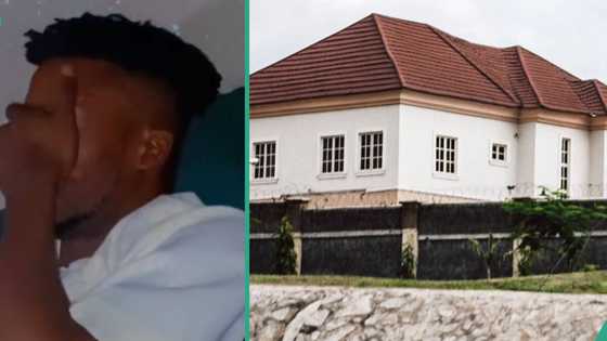 From tenant to landlord: Nigerian man breaks down in tears as he moves into his house with family