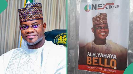 Ganduje’s exit: Yahaya Bello’s APC chairmanship posters flood Abuja, “Silence is no longer an option”