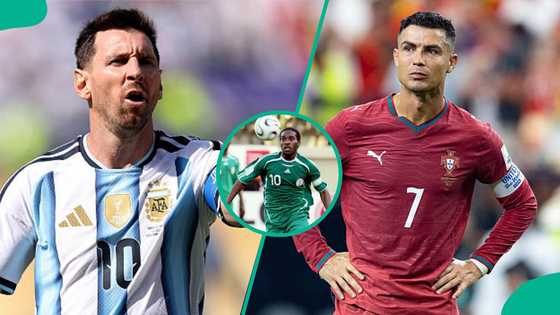 Jay Jay Okocha picks GOAT between Lionel Messi and Cristiano Ronaldo, video