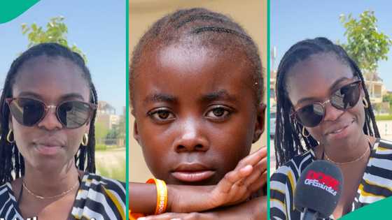 Lady who can speak English, French, Spanish, Arabic breaks silence after leaving home at age 12