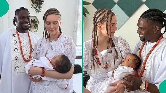 Edo man who married Finnish woman announces unique name of their baby