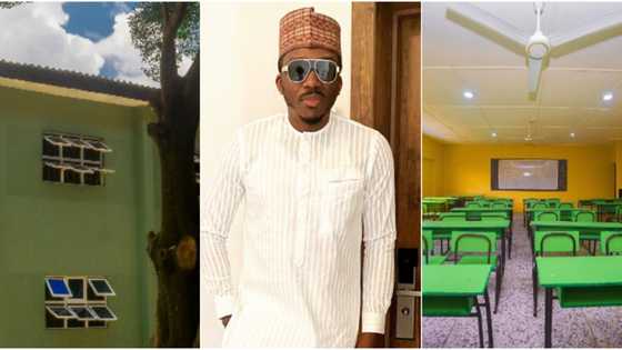 Comedian Bovi gives back to his primary school in Benin as he renovates, renews facilities in his alma mater