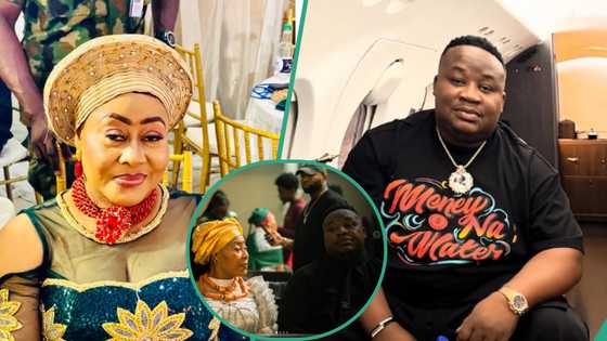 Ngozi Ezeonu: Cubana Chiefpriest recounts warm experience with veteran actress, lovely pictures trend