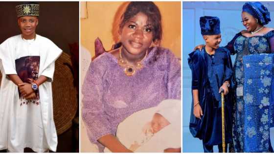 "It's been a rough journey from birth": Actress Bisola Badmus pens emotional note as son K1 clocks 10