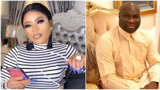 Bobrisky expresses surprise after Nigerian big boy Mompha was arrested by Interpol for N1.8 billion scam