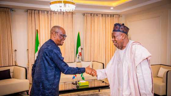 Wike zai sake gigita PDP, bayanai sun fito da ya hadu da Shugaban APC, Ganduje