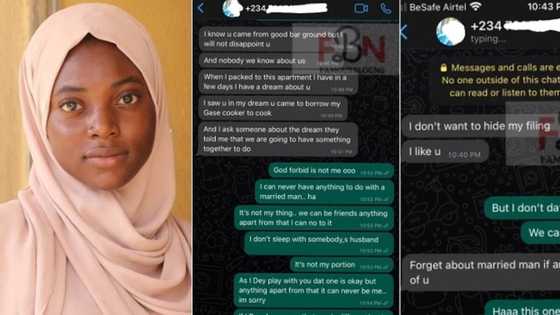 "I had a dream about you": Nigerian lady exposes chat with married neighbour who slid into her DM