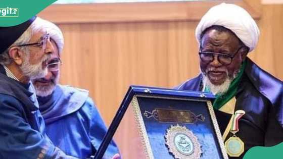 Shiite leader El-Zakzaky bags honorary PhD from Iran university