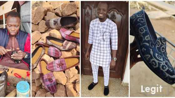 From school to street: Meet 29-year-old Nigerian graduate Mufeed Adeola making waves in shoemaking