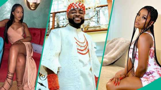 Davido's 2nd baby mama reacts amid his ongoing war with Sophia Momodu: "I pray for soft life"