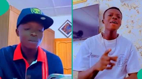 Man cries out after seeing his brilliant former classmate wearing prison uniform, video trends