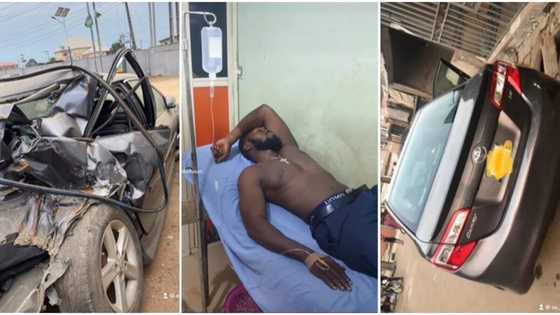 "My God is awesome": Actor Ayo Animashaun shares testimony of surviving getting run over by a trailer