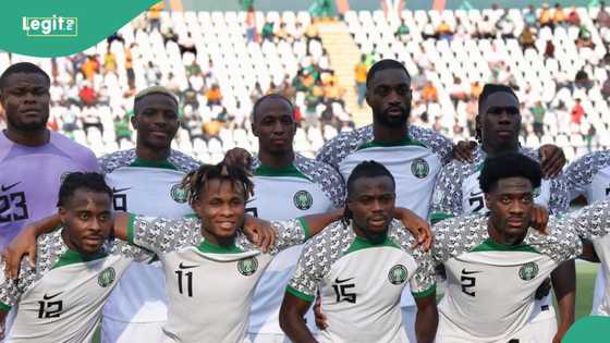 Drama as Super Eagles recite ‘Arise O’ Compatriot’ during World Cup qualifier against Benin