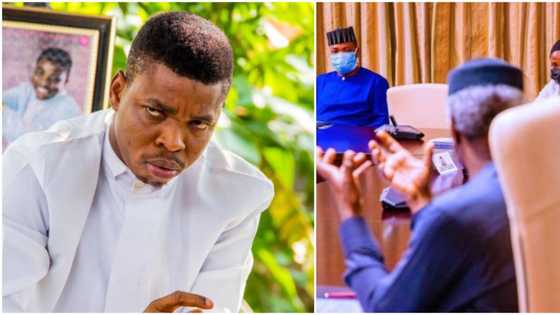 Why una just dey reason like programmed robot like this? Woli Agba slams critics of his meeting with Osinbajo