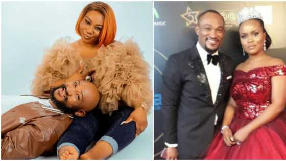 She's pained: Nigerians bash Blossom Chukwujekwu's ex-wife for joining fan to laugh at his new wife