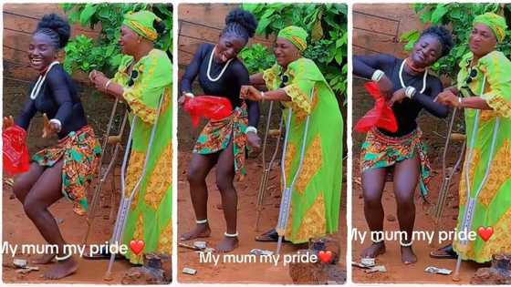 "She is my pride": Lady entertains her mother with captivating traditional dance, video trends on TikTok