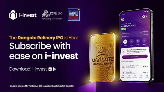 Dangote Refinery IPO opens to Nigerians: How to buy shares with as little as N5,250 on i-invest