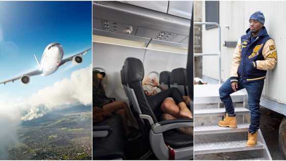 Man shares what he caught two adults doing on aeroplane, says they were like that for 4 hours