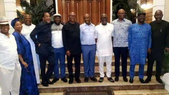 2023: Peter Obi meets Wike's faction of PDP in Port Harcourt