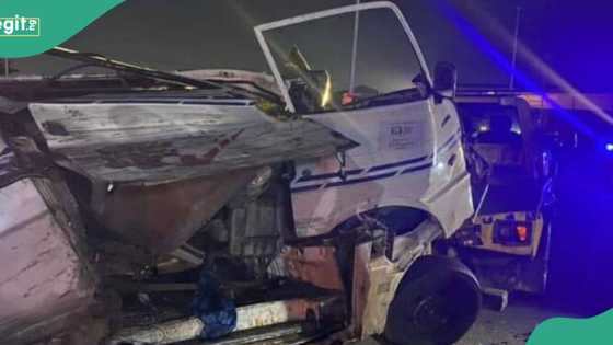 3 die as passenger bus rams into moving truck in Lagos