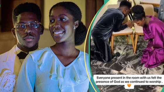 Lady defends Moses Bliss, fiancee, shares another clip: "Recording doesn’t mean pretence"