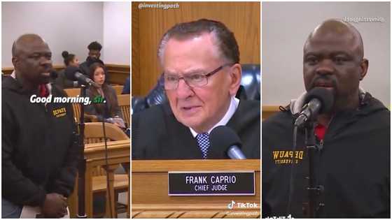 "Sir, am I going to jail?" Terrified Nigerian man speaks before American judge, video stirs reactions