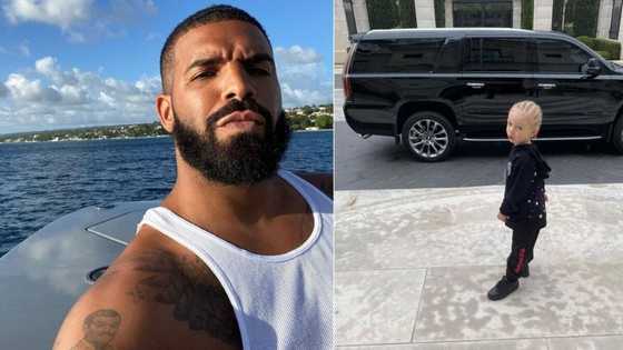 Rapper Drake celebrates son Adonis lovingly as he clocks 3 (photos)