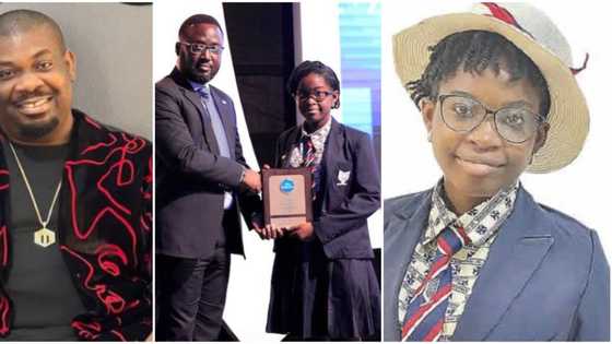Don Jazzy celebrates 15-year-old mathematics champion, invites her to spend a day with Mavin crew