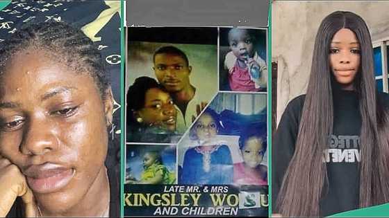 "People ask why I always wear black": Lady who lost 6 family members in 2017 cries over incident