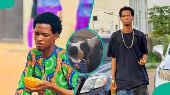 Comedian Sanku laid to rest in Osogbo amid tears, videos go viral