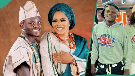 "Baby mamas will just hiss: Video as Portable hails wife after dragging, shares loved up moment
