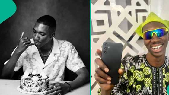 Layi Wasabi marks 23rd birthday with steeze, ladies drool over cool photo: “This guy is handsome o”