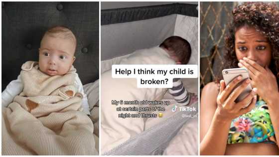 “He’s Been Watching You All”: Mum Shocked in Video as She Catches Her 6-Month-Old Baby Thrusting Hard at Night