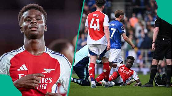 Bukayo Saka issues two-word message to Arsenal fans ahead of UCL clash versus PSG